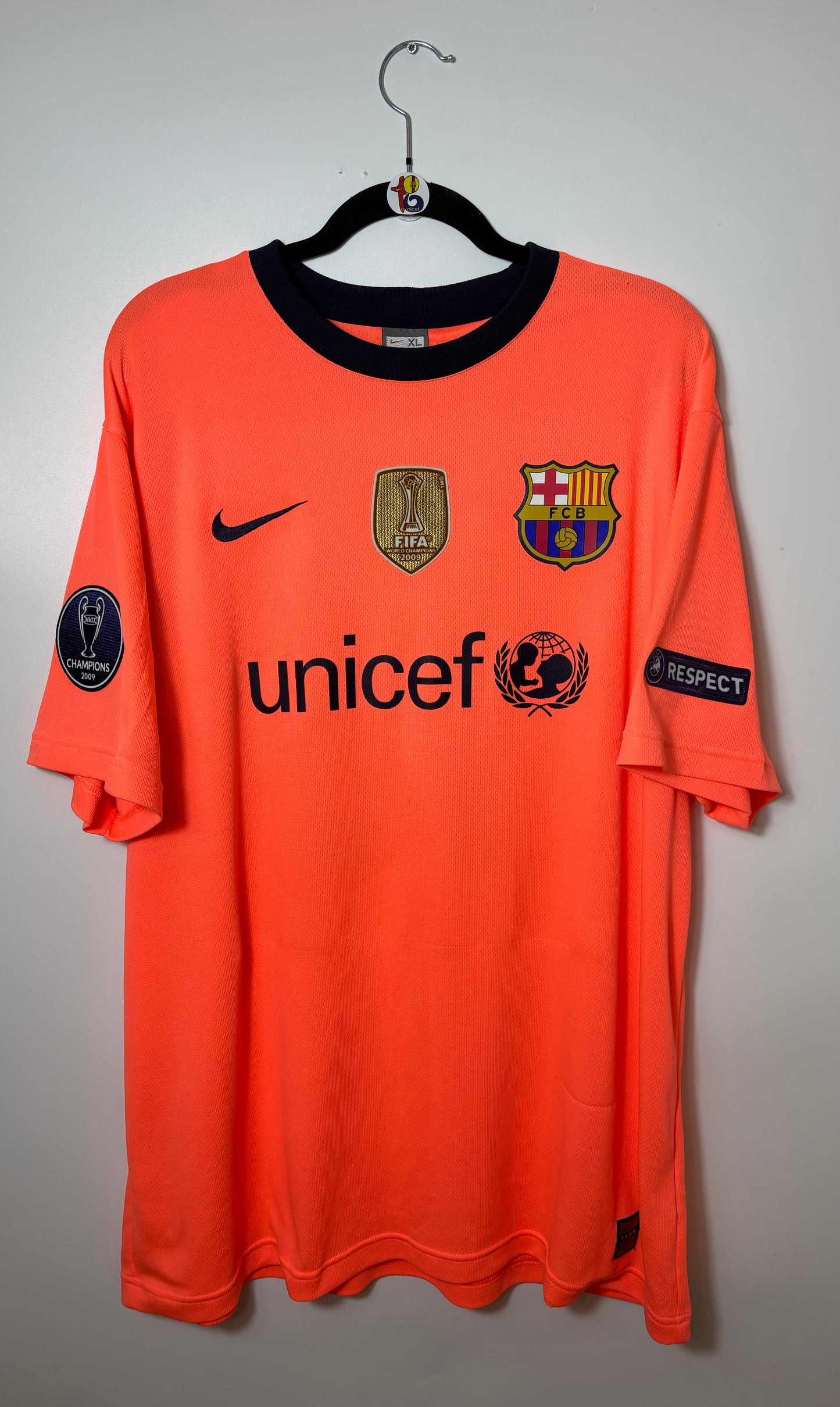 2009/10 FC Barcelona Jersey Messi #10 - (XL)