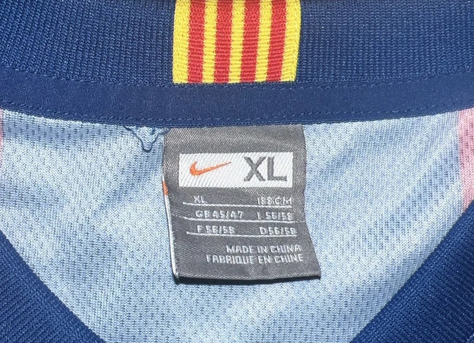 2007/08 FC Barcelona Jersey Messi #19 - (XL)