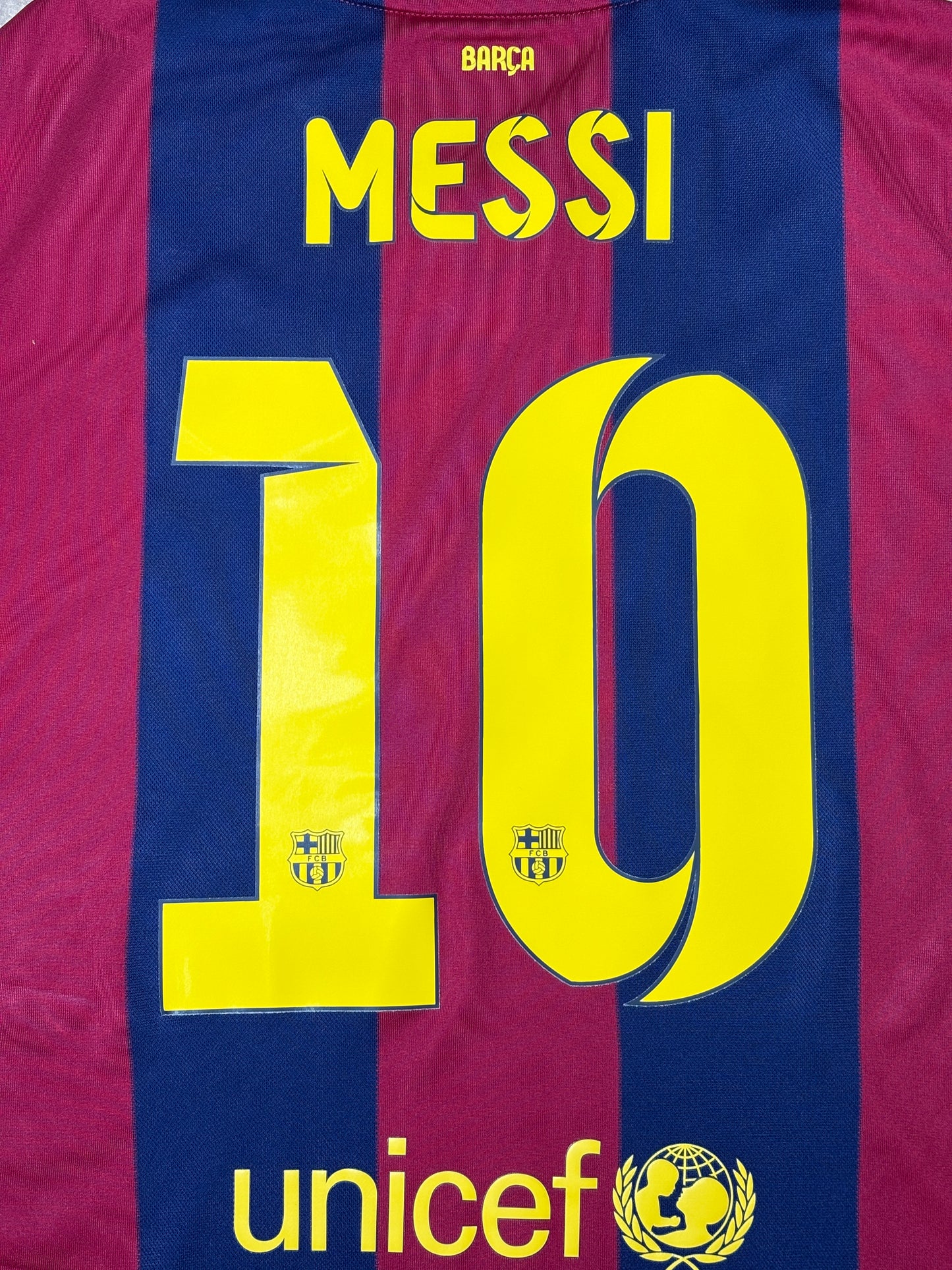 2014/15 FC Barcelona Jersey Messi #10 - (L)