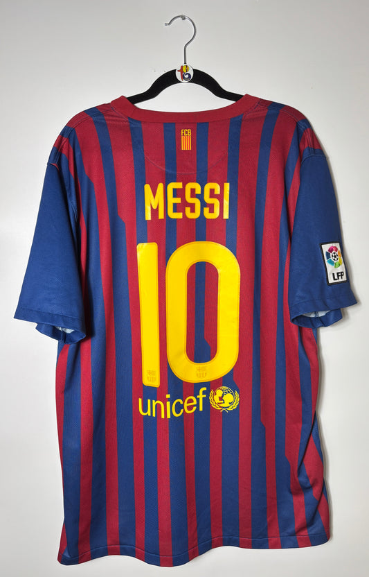 2011/12 FC Barcelona Jersey Messi #10 - (XL)