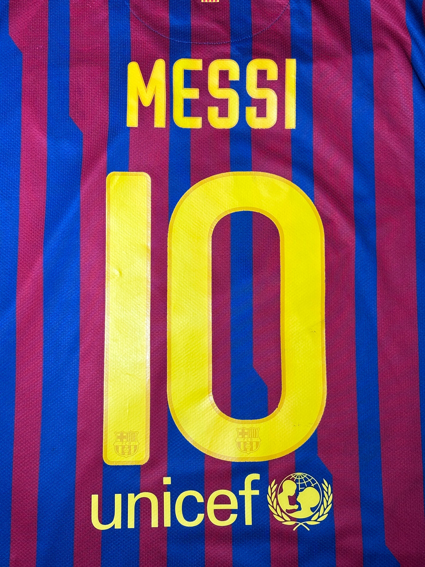 2011/12 FC Barcelona Jersey Messi #10 - (XL)