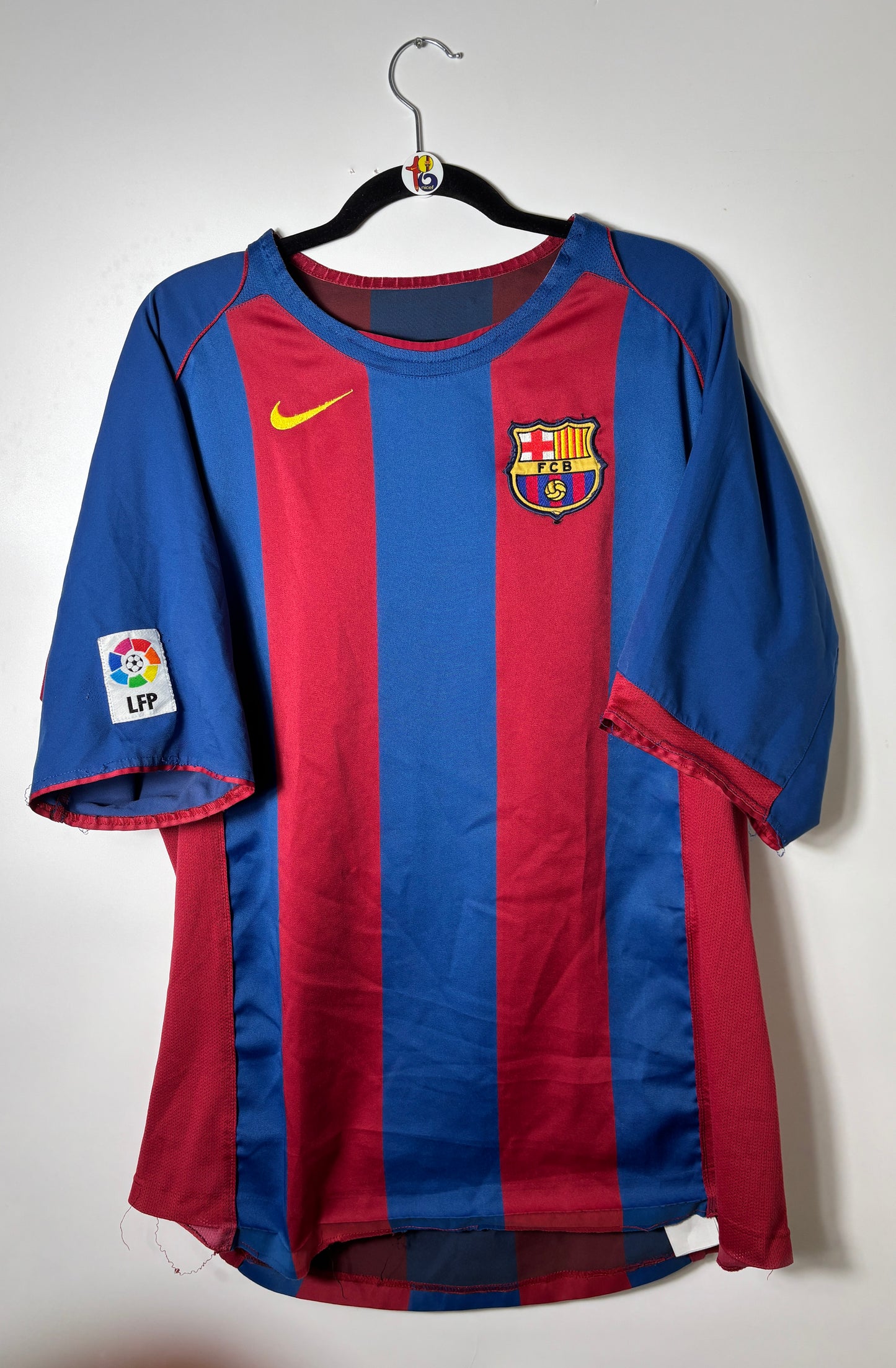 2004/05 FC Barcelona Jersey Messi #30 - (L)