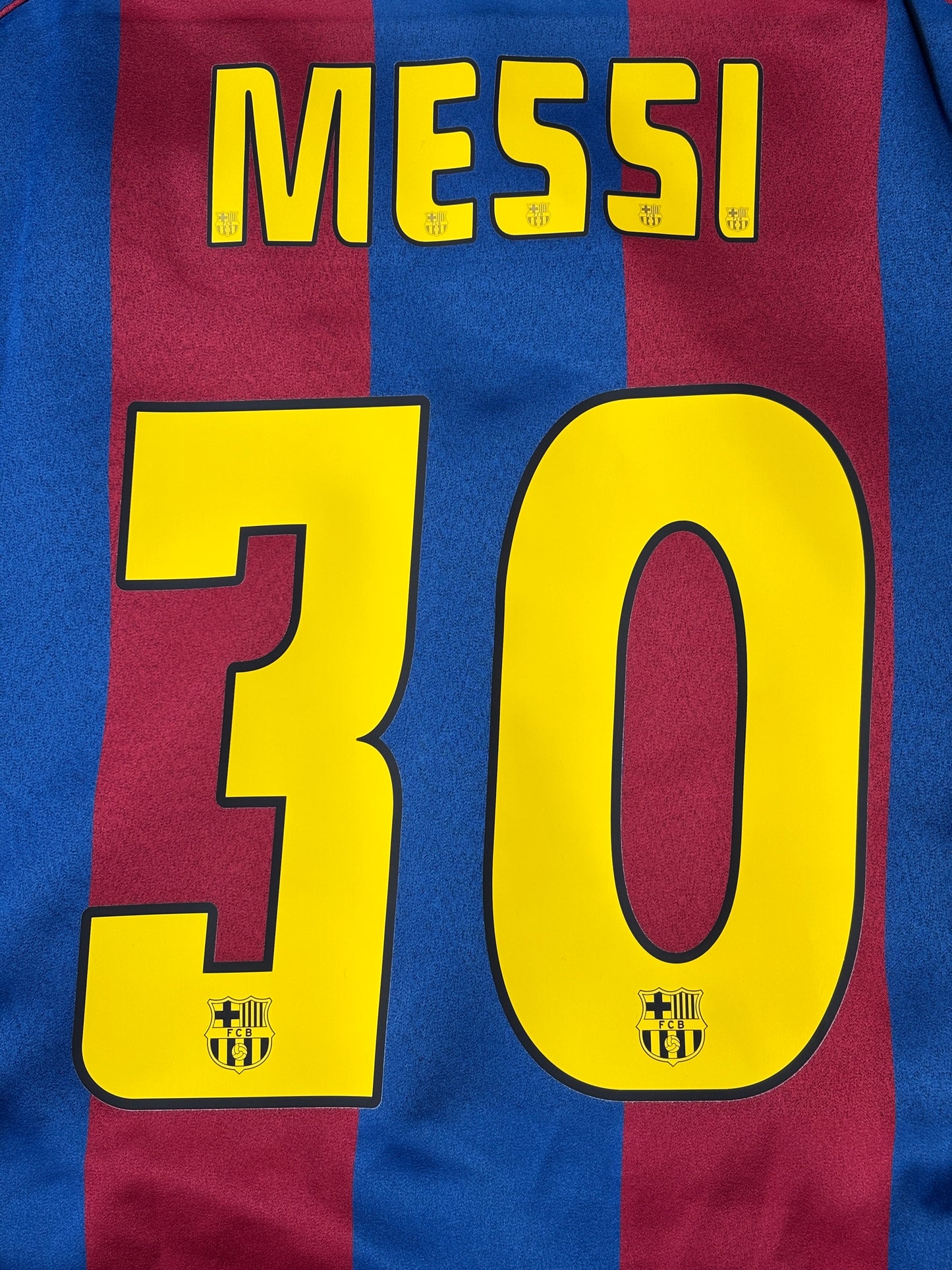 2004/05 FC Barcelona Jersey Messi #30 - (L)