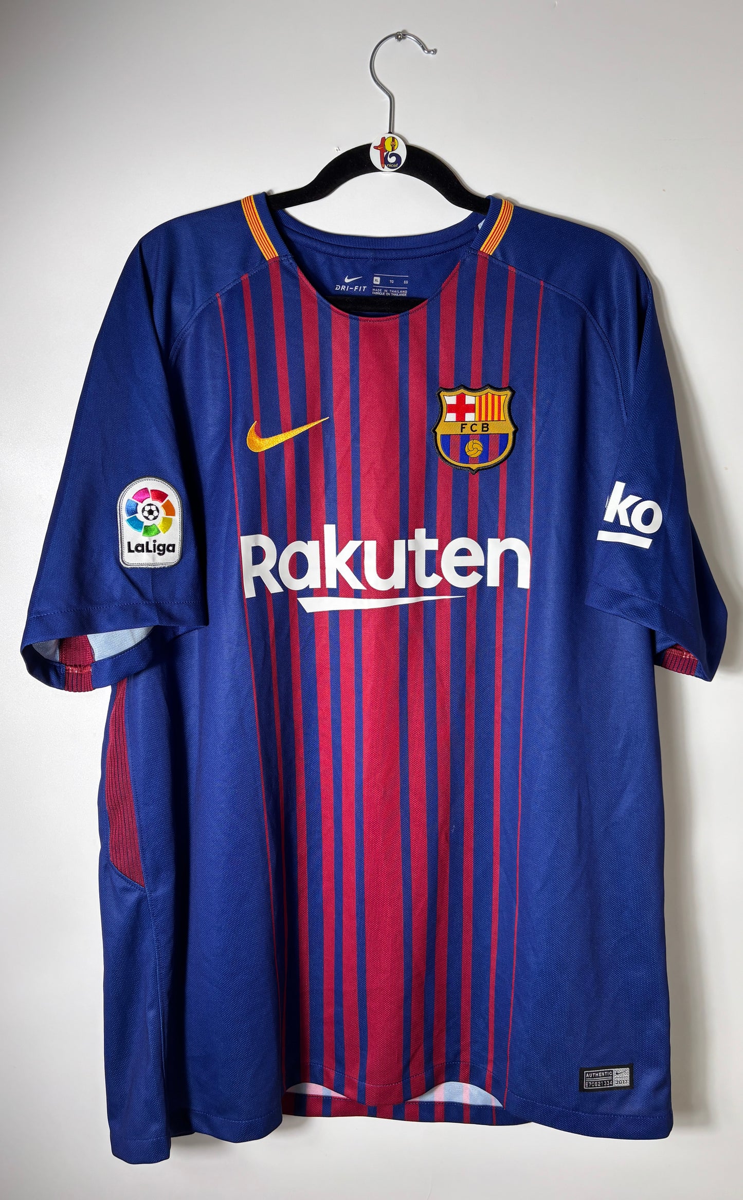 2017/18 FC Barcelona Jersey Messi #10 - (XL)