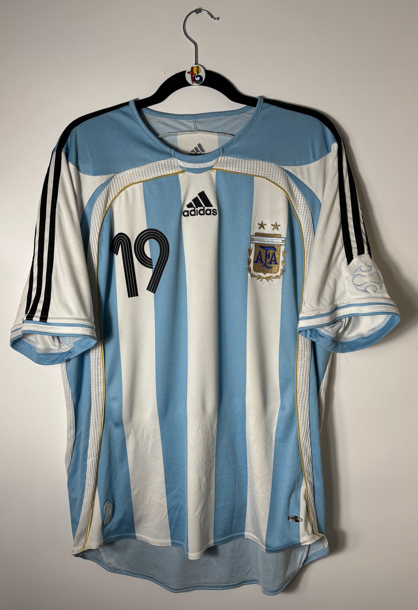 2006 Argentina Jersey Messi #19 - (M)