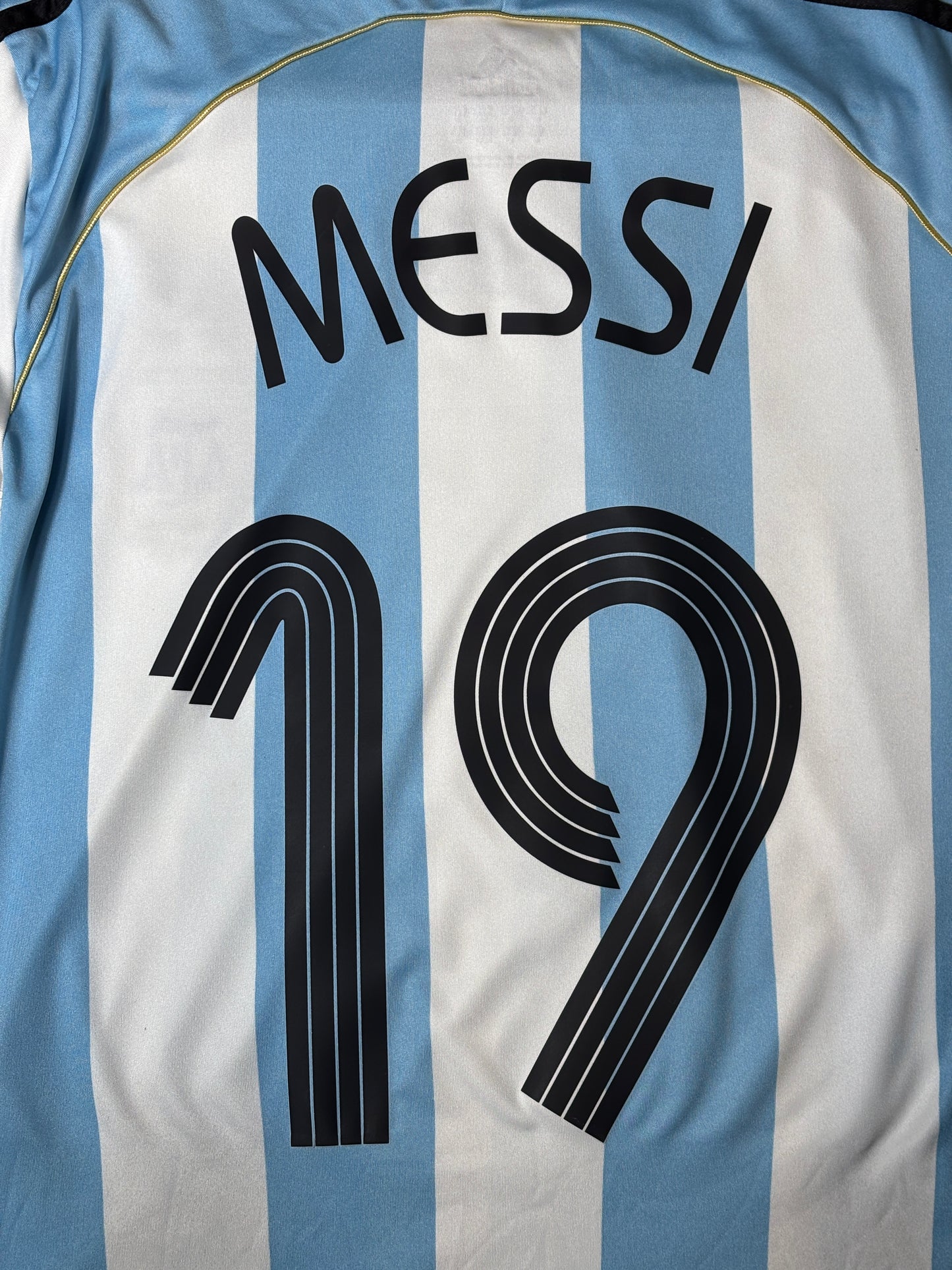 2006 Argentina Jersey Messi #19 - (M)