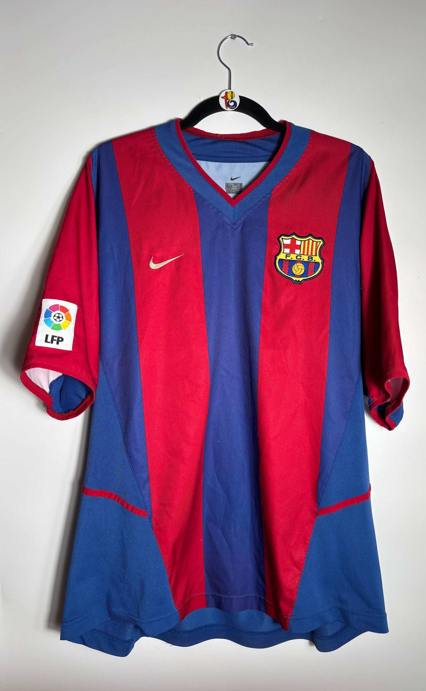 2002/03 FC Barcelona Jersey Kluivert #9 - (L)