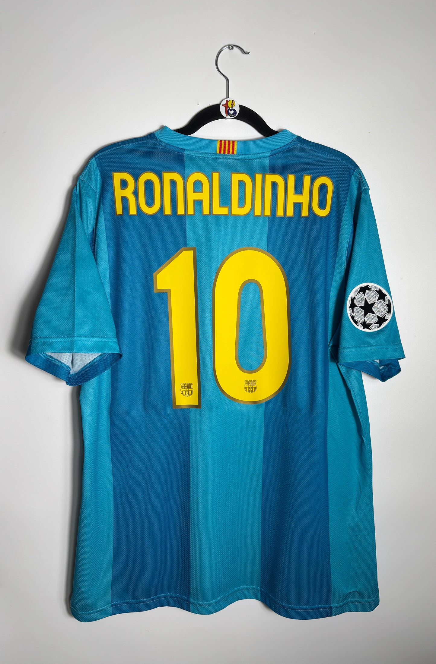 2007/08 FC Barcelona Jersey Ronaldinho #10 - (M)