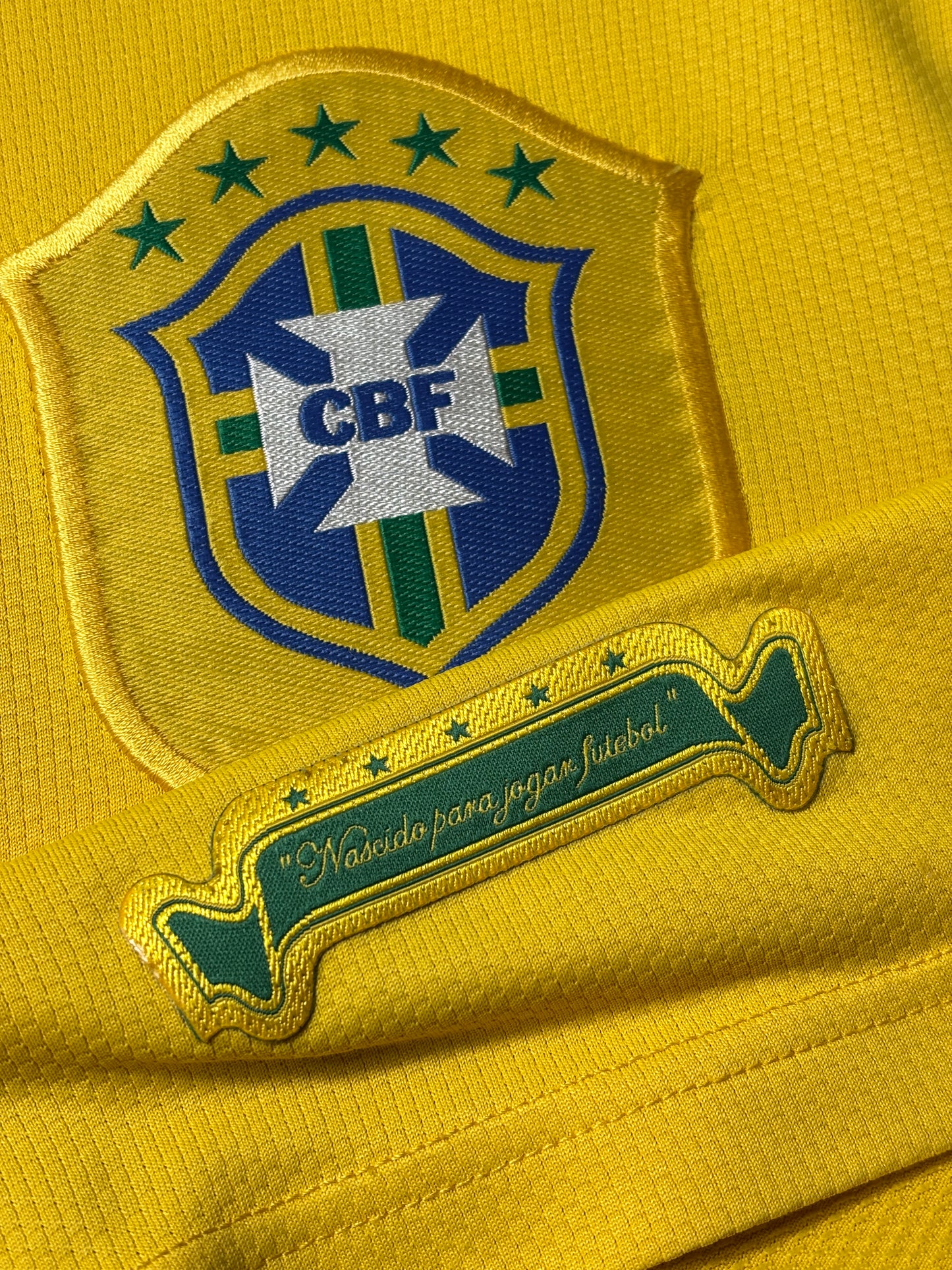 2006 World Cup Brazil Jersey Ronaldinho #10 - (M)