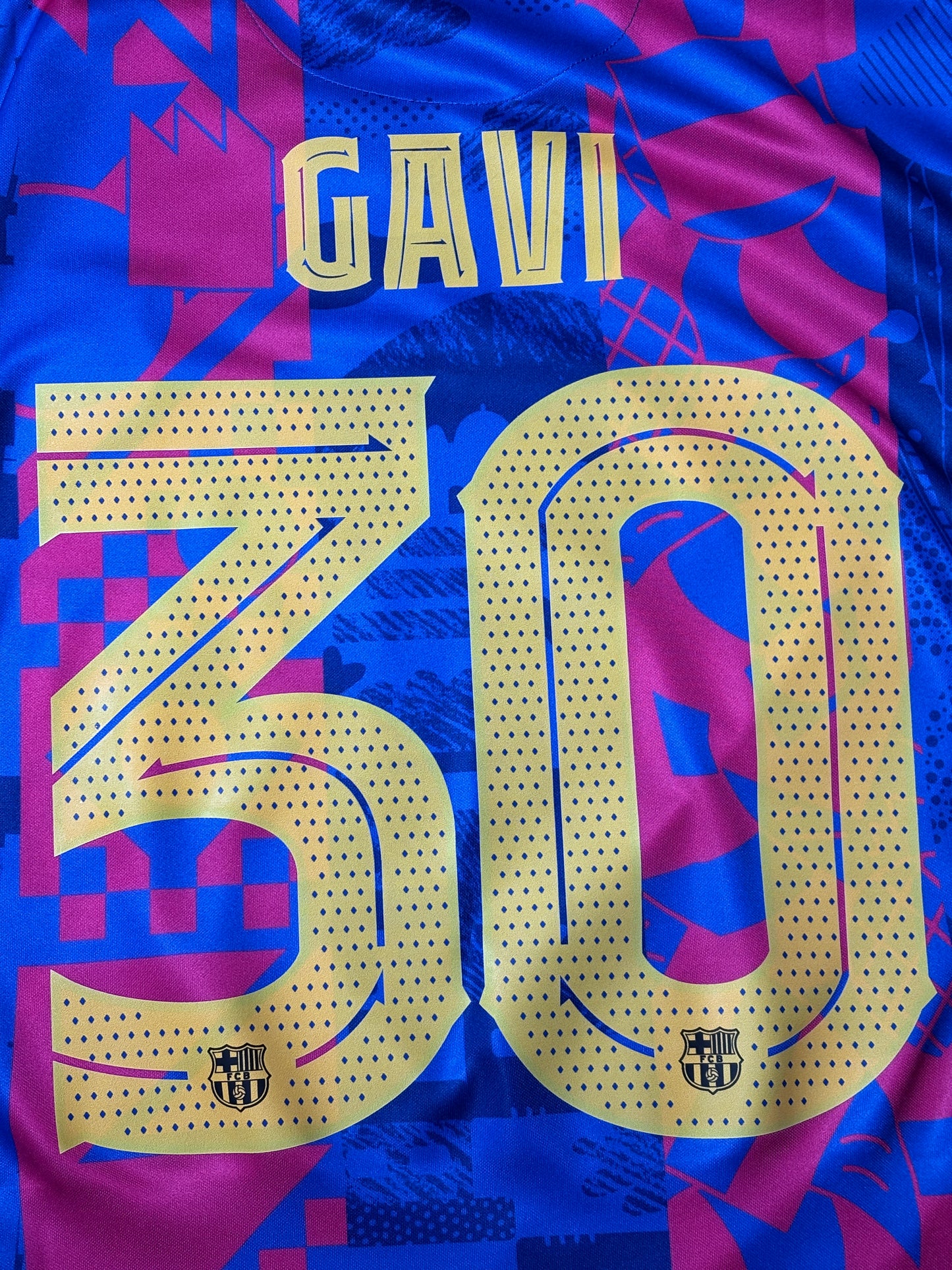 2021/22 FC Barcelona Jersey Gavi #30 (M)