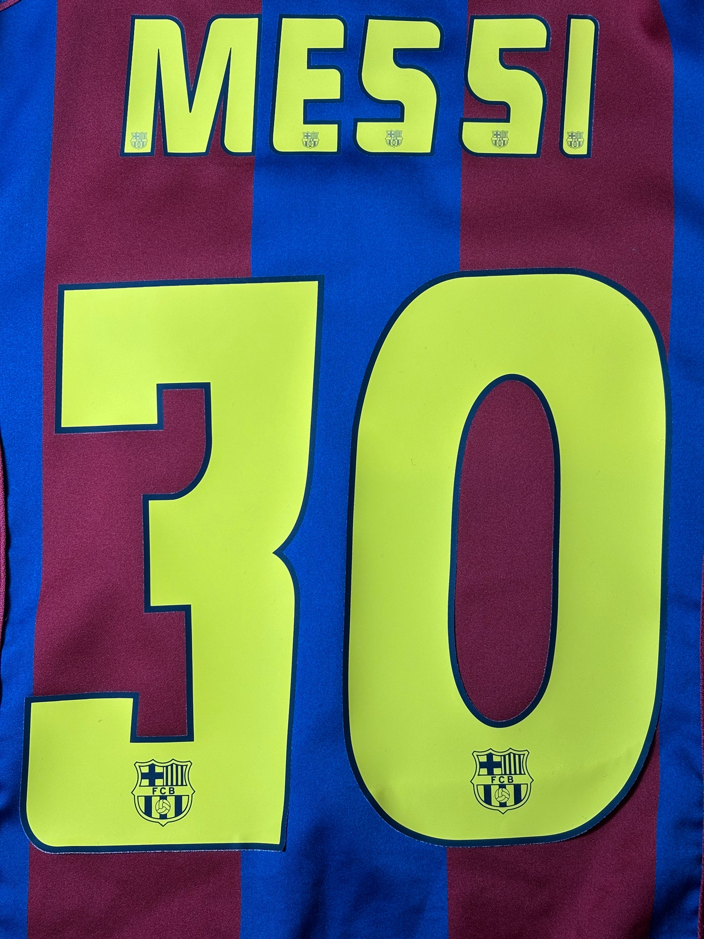 2004/05 FC Barcelona Jersey Messi #30 (M)