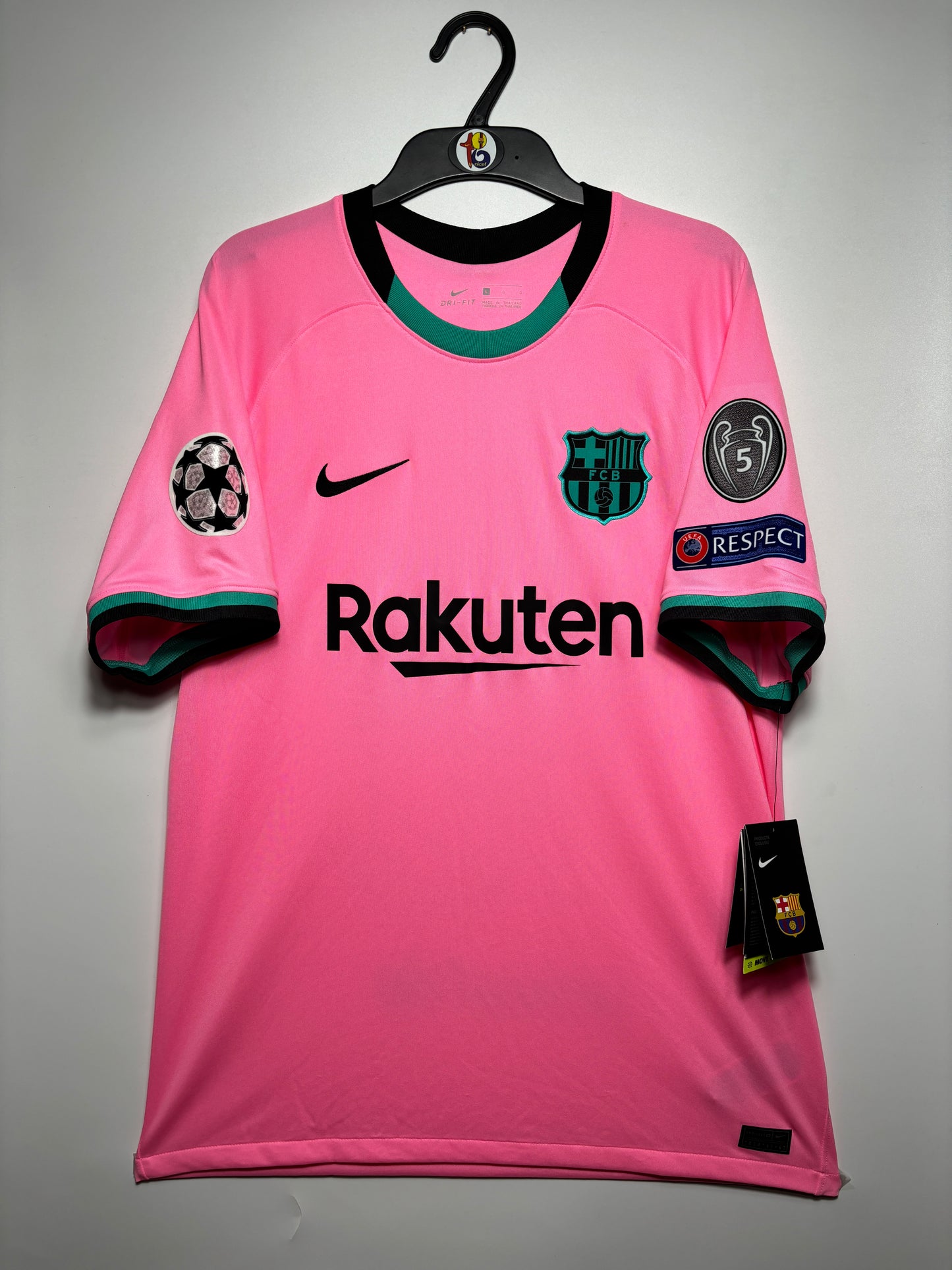 2020/21 FC Barcelona Away Jersey Messi #10 - (M) (BNWT)