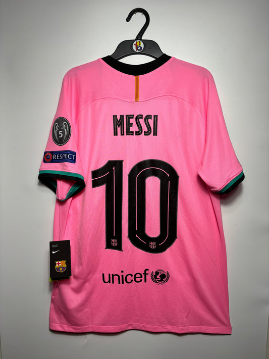 2020/21 FC Barcelona Away Jersey Messi #10 - (M) (BNWT)