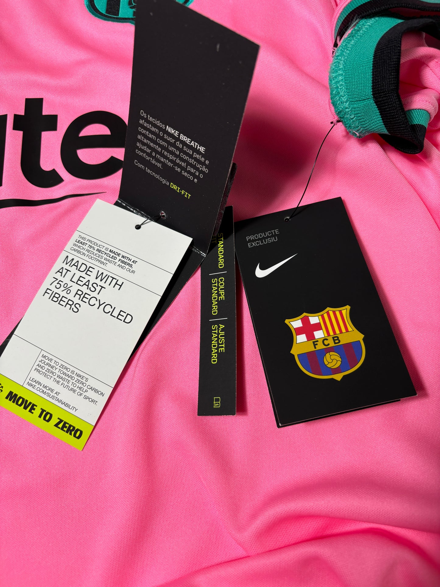 2020/21 FC Barcelona Away Jersey Messi #10 - (M) (BNWT)