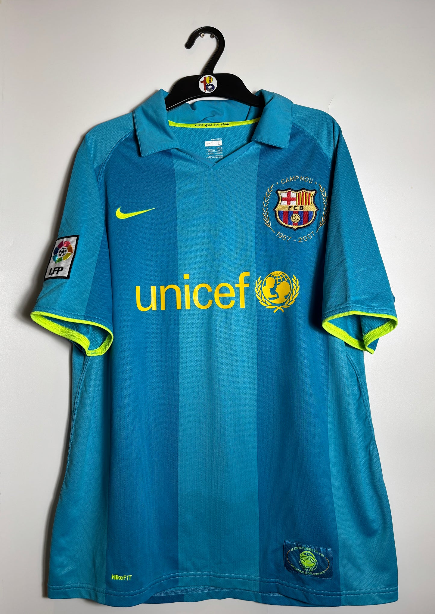 2007/08 FC Barcelona Jersey Ronaldinho #10 - (L)