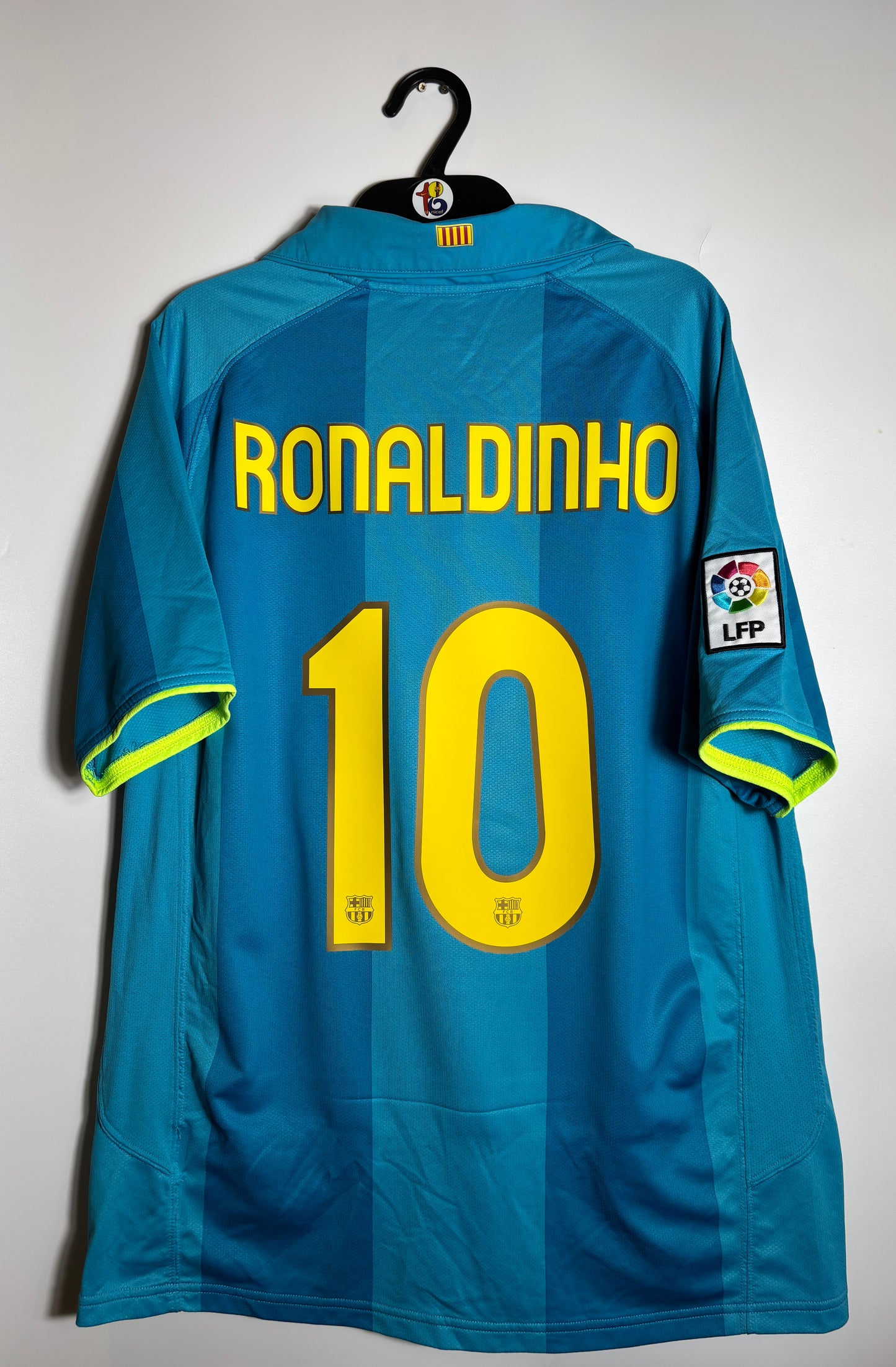 2007/08 FC Barcelona Jersey Ronaldinho #10 - (L)