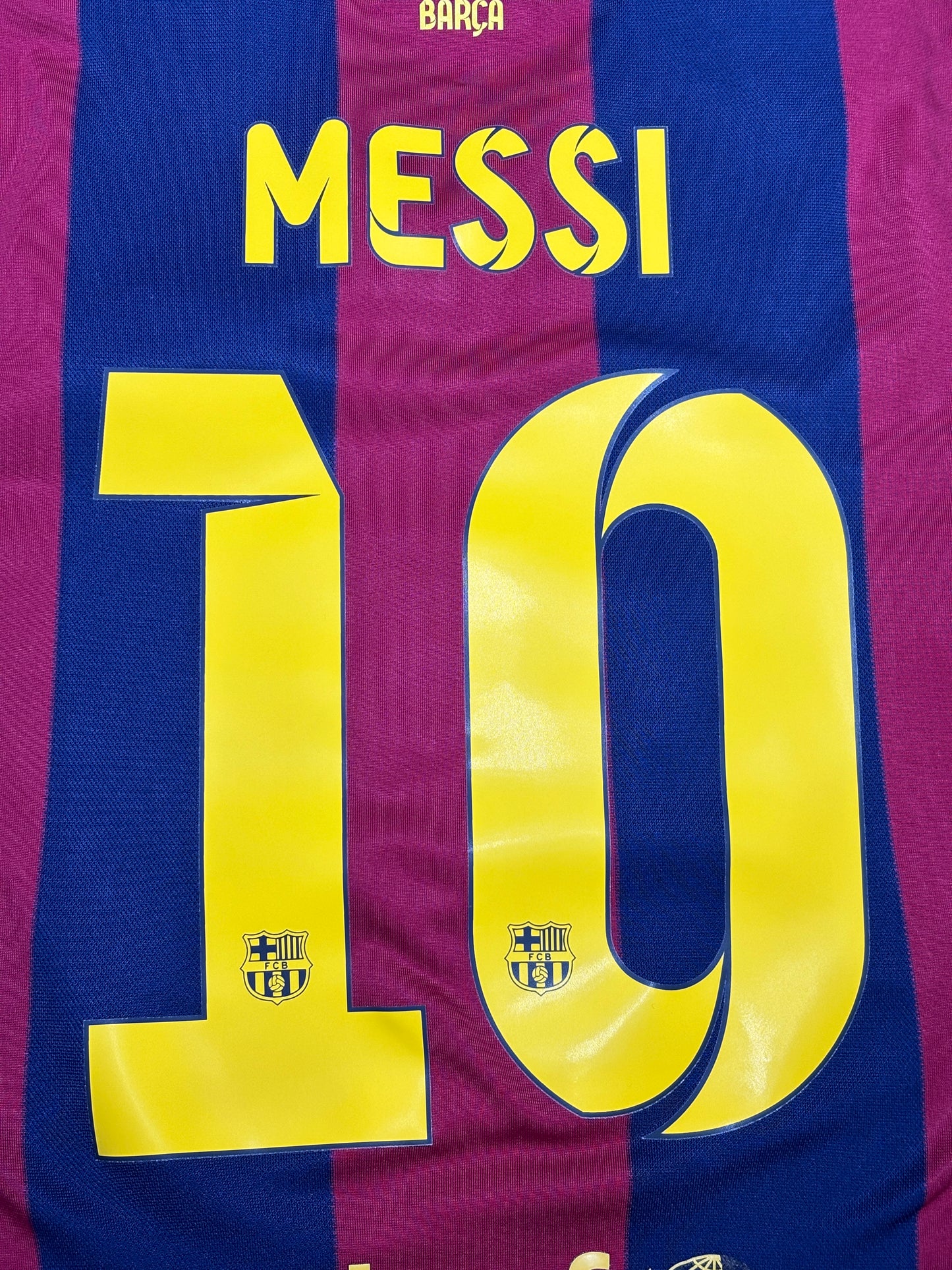 2014/15 FC Barcelona Jersey Messi #10 - (S)