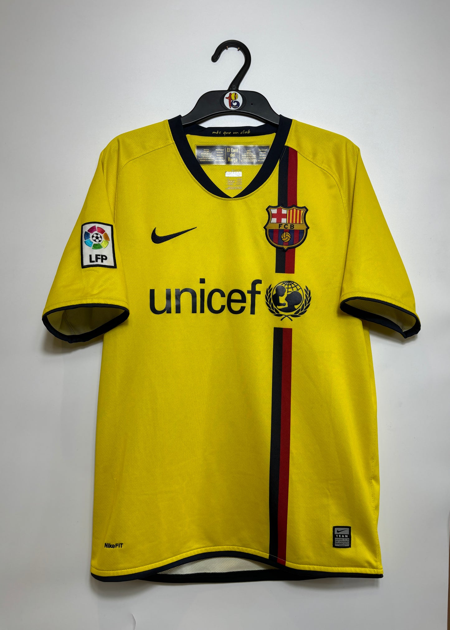 2008/09 FC Barcelona Away Jersey Xavi #6 - (S)