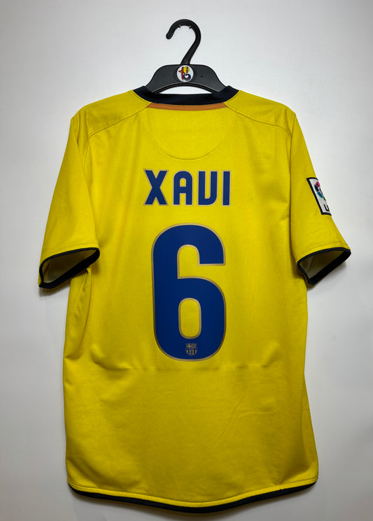 2008/09 FC Barcelona Away Jersey Xavi #6 - (S)