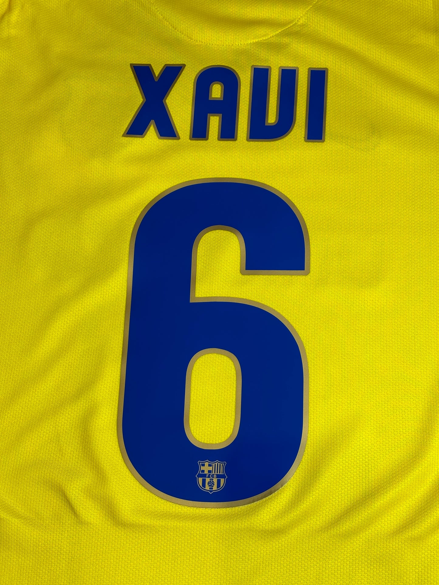 2008/09 FC Barcelona Away Jersey Xavi #6 - (S)