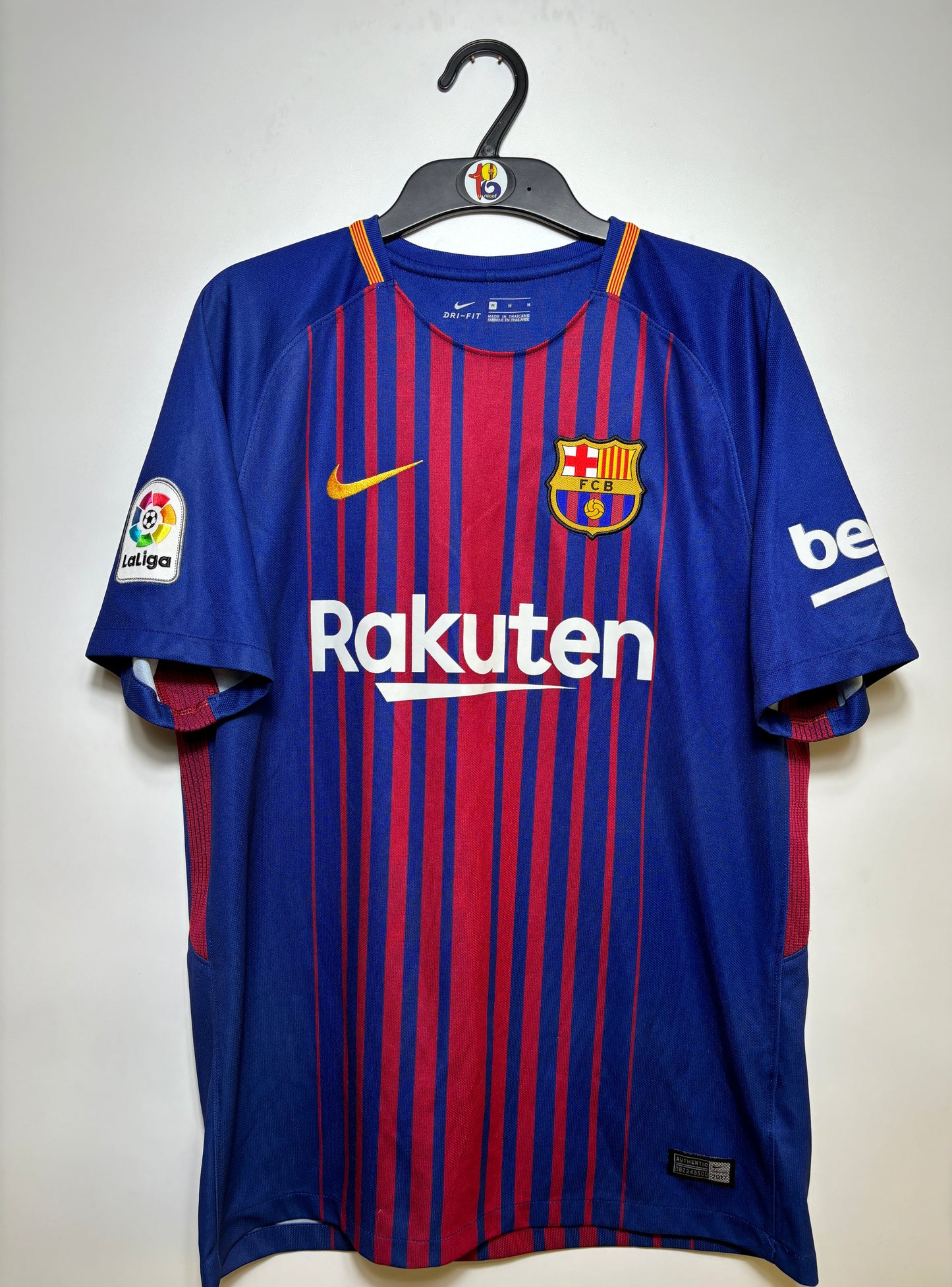 2017/18 FC Barcelona Jersey Pique #3 - (M)