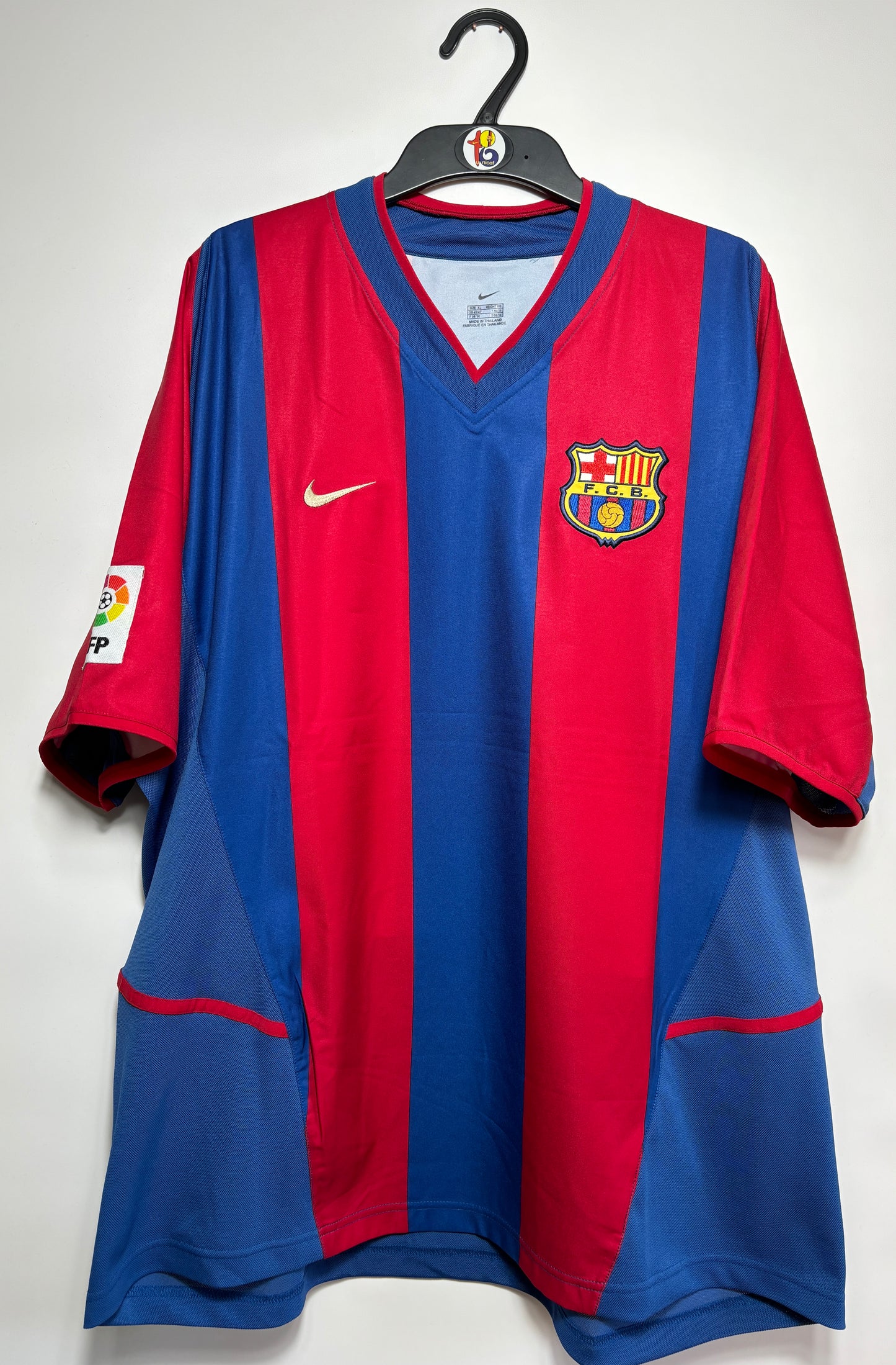 2002/03 FC Barcelona Jersey Iniesta #34 - (XL)